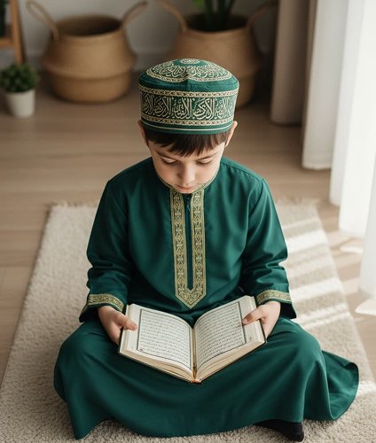 Trusted Online Quran Academy image - Student reading Quran