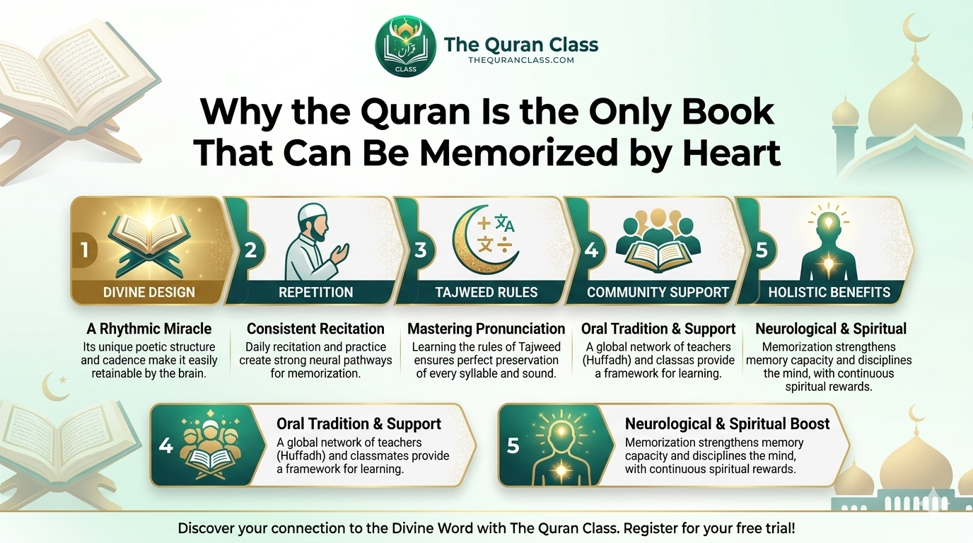 Why the Quran Is the Only Book That Can Be Memorized by Heart
